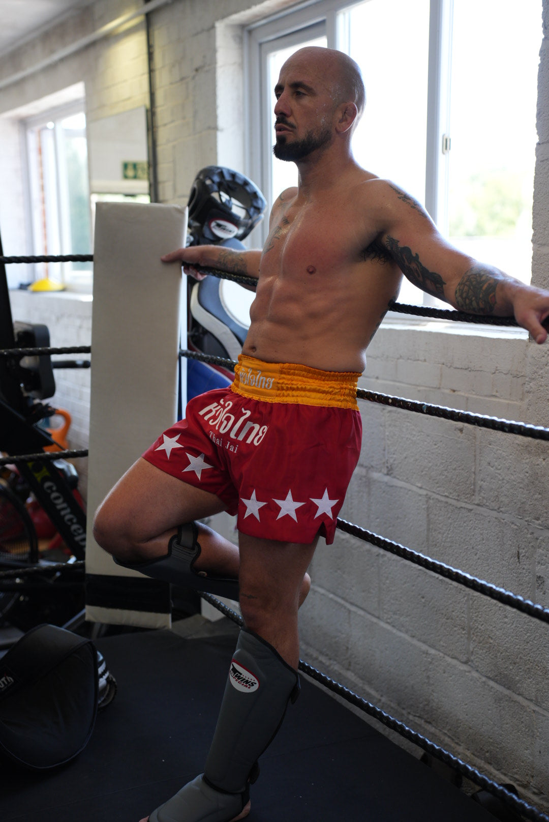 Traditional Muay Thai Shorts -Red