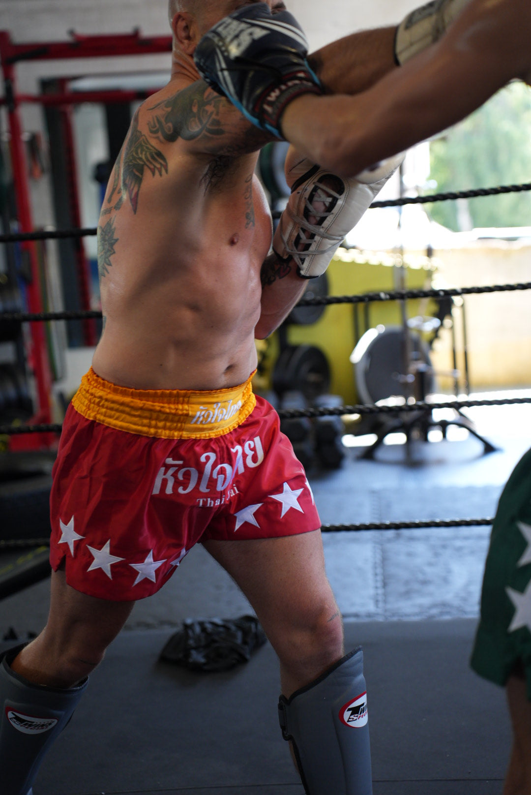 Traditional Muay Thai Shorts -Red