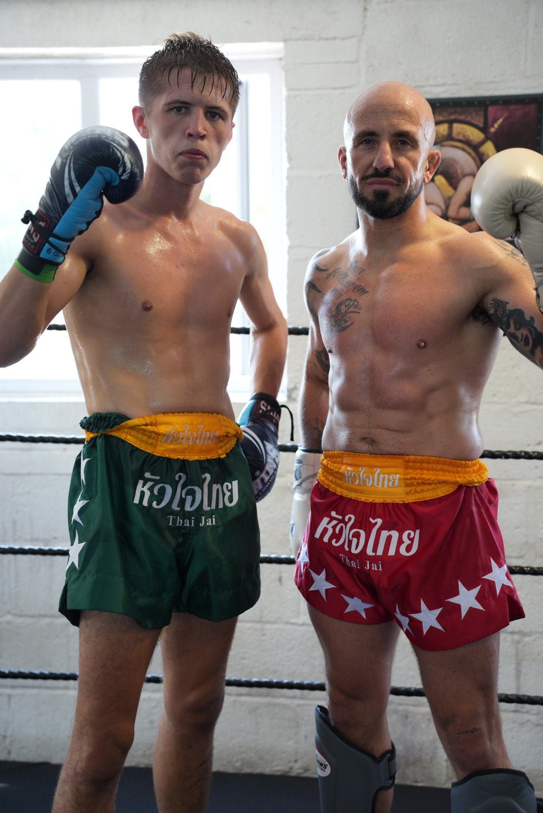 Traditional Muay Thai Shorts - Green