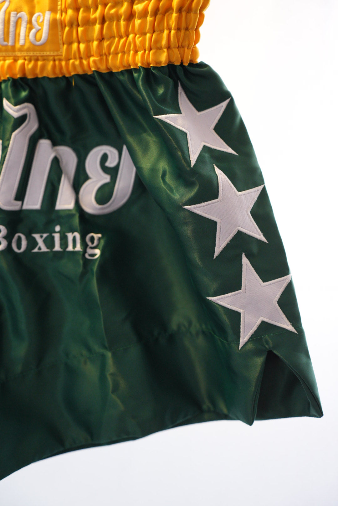 Traditional Muay Thai Shorts - Green